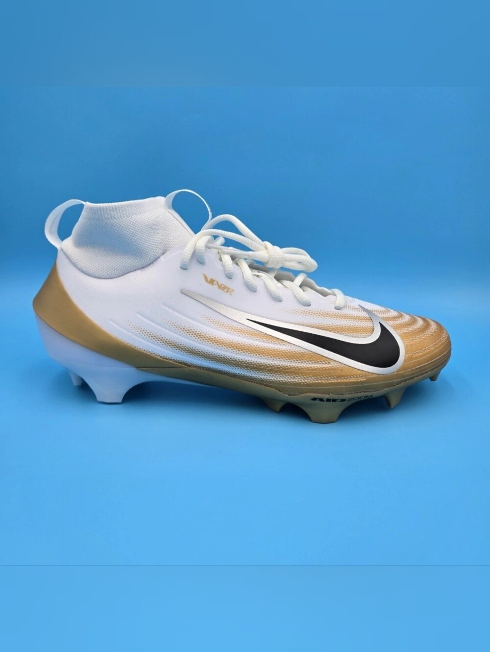 Men's NIKE ZOOM AIR VAPOR PRO 1 White/Black/Metallic Gold FB3298 103 Size 10us